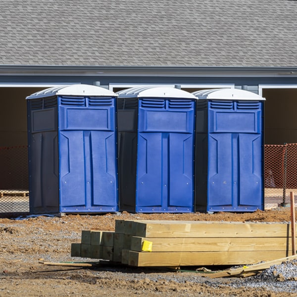 are there any restrictions on what items can be disposed of in the portable toilets in Grant Valley MN